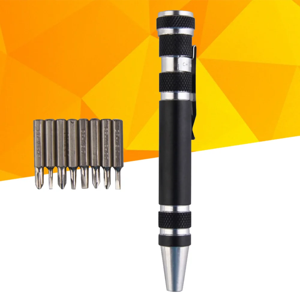 8 in 1 Mini Gadgets Repair Tools Multifunction Mini Aluminum Precision Pen Screw Driver Screwdriver Set Repair Tools Kit Cell Ph
8 in 1 Mini Gadgets Repair Tools Multifunction Mini Aluminum Precision Pen Screw Driver Screwdriver Set Repair Tools Kit Cell Ph