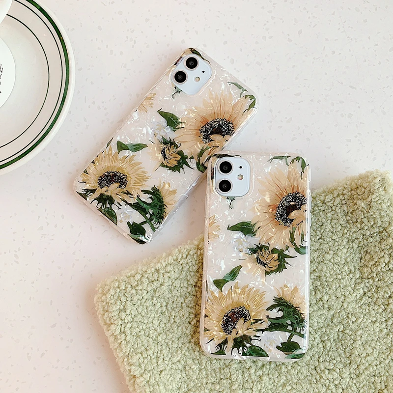 Summer Yellow Sunflower Phone Case For iPhone 11 Pro XS MAX 7 8 Plus XR SE2020 Soft TPU Anti-Drop Back Cover Coque
Summer Yellow Sunflower Phone Case For iPhone 11 Pro XS MAX 7 8 Plus XR SE2020 Soft TPU Anti-Drop Back Cover Coque