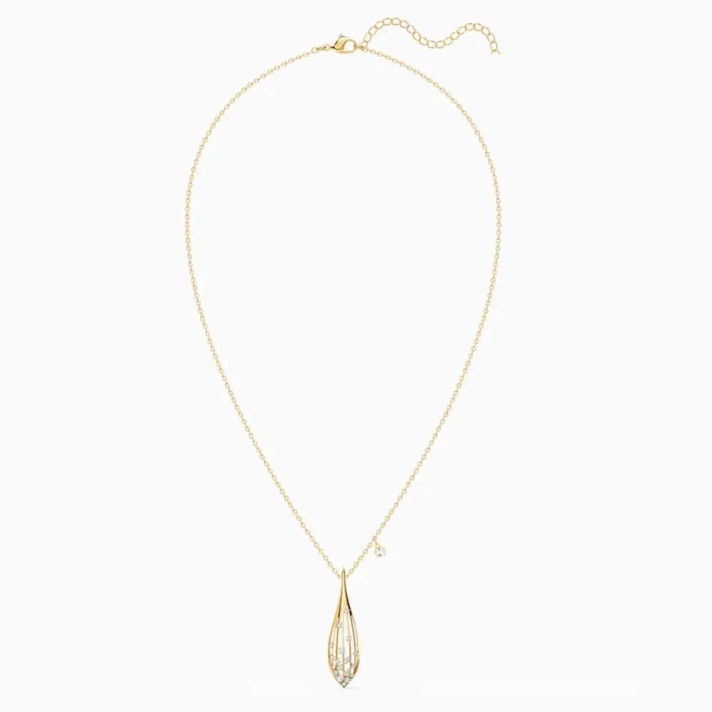 Fashion Jewelry SWA New STUNNING OLIVE Pendant Olive Leaf Shape Simple and Exquisite Golden Necklace Ladies Luxury Jewelry Gift
Fashion Jewelry SWA New STUNNING OLIVE Pendant Olive Leaf Shape Simple and Exquisite Golden Necklace Ladies Luxury Jewelry Gift