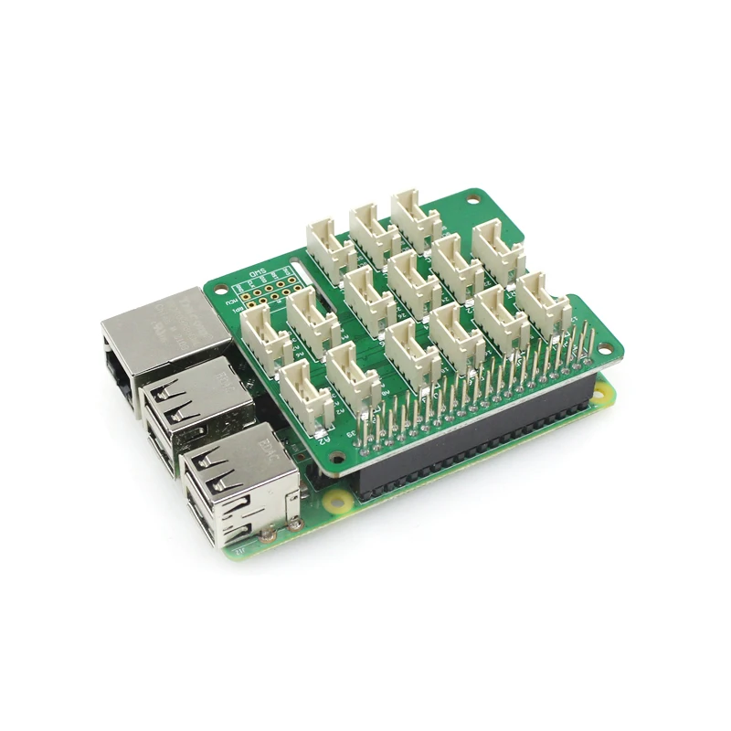 Raspberry Pi Grove Base Hat GPIO Extension Board For Raspberry Pi 4B 3B 3B+ Zero W
Raspberry Pi Grove Base Hat GPIO Extension Board For Raspberry Pi 4B 3B 3B+ Zero W