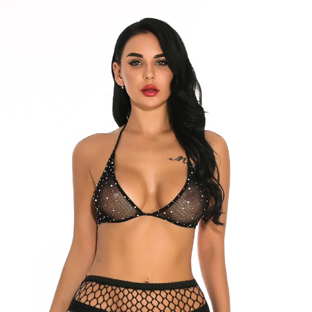 Porno Sexy Lingerie Fishnet Bandage Bra Shiny Diamond Women Sexy Underwear Bustier Erotic Temptation Babydolls Mujer Lenceria
Porno Sexy Lingerie Fishnet Bandage Bra Shiny Diamond Women Sexy Underwear Bustier Erotic Temptation Babydolls Mujer Lenceria