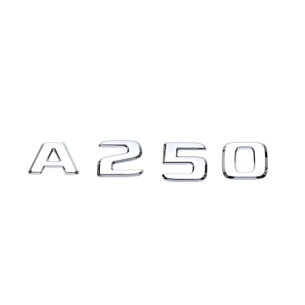 Фото АБС пластик Автомобильный задний багажник эмблема надпись значок Стикеры A200 A250