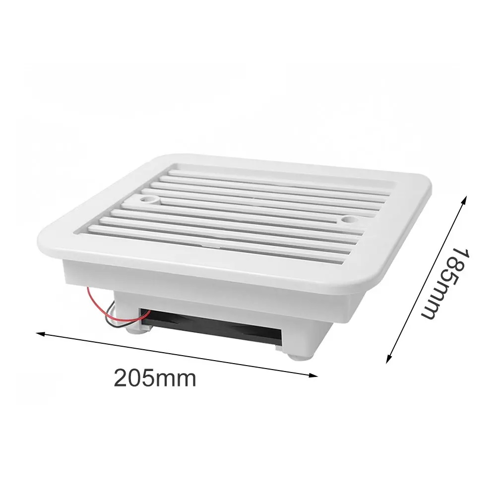 Exhaust Fan Plastic Cooling Waterproof 12V/24V Rv Trailer Caravan Side Air Vent Ventilation Blade Fan White 1 Set
Exhaust Fan Plastic Cooling Waterproof 12V/24V Rv Trailer Caravan Side Air Vent Ventilation Blade Fan White 1 Set