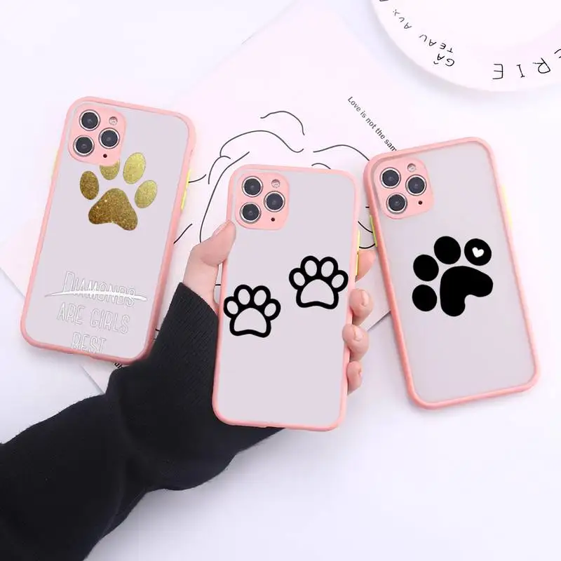 Hot Best Friends Dog Paw Phone Case Transparent Matte For IPhone7 8 11 12 13 Mini Pro X XS XR MAX Plus Cover Shell
Hot Best Friends Dog Paw Phone Case Transparent Matte For IPhone7 8 11 12 13 Mini Pro X XS XR MAX Plus Cover Shell