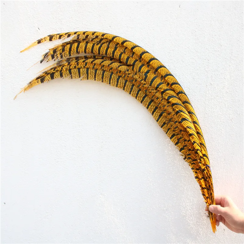 The New 10-100pcs/lot Natural Pheasant Feathers Decoration 32-36inches/80-90CM Diy Golden Feathers for Crafts Feather
The New 10-100pcs/lot Natural Pheasant Feathers Decoration 32-36inches/80-90CM Diy Golden Feathers for Crafts Feather