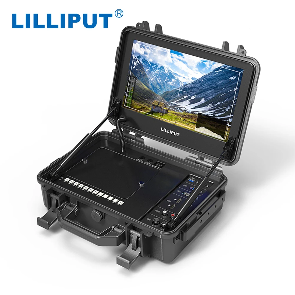LILLIPUT BM120-4KS Portable 12.5 inch 4K Ultra HD HDMI 3G-SDI Quad View Broadcast Monitor with Case
LILLIPUT BM120-4KS Portable 12.5 inch 4K Ultra HD HDMI 3G-SDI Quad View Broadcast Monitor with Case