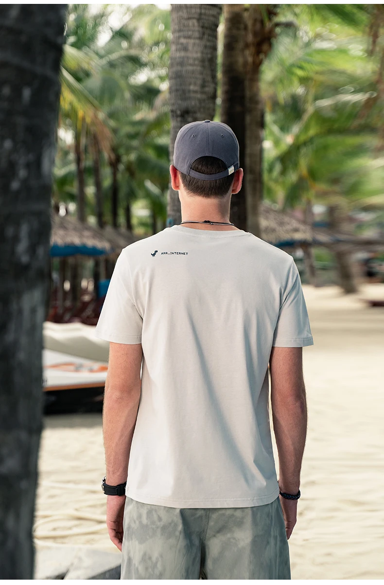 YTX434 2021 summer trend solid color simple letter printing half-sleeved boys short-sleeved T-shirt
YTX434 2021 summer trend solid color simple letter printing half-sleeved boys short-sleeved T-shirt