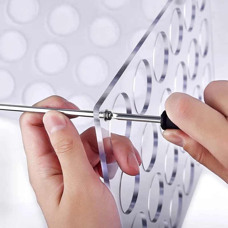 Vinyl Roll Storage Rack 24 Holes Vinyl Roll Holders for Craft Room Organizers and Storage
Vinyl Roll Storage Rack 24 Holes Vinyl Roll Holders for Craft Room Organizers and Storage