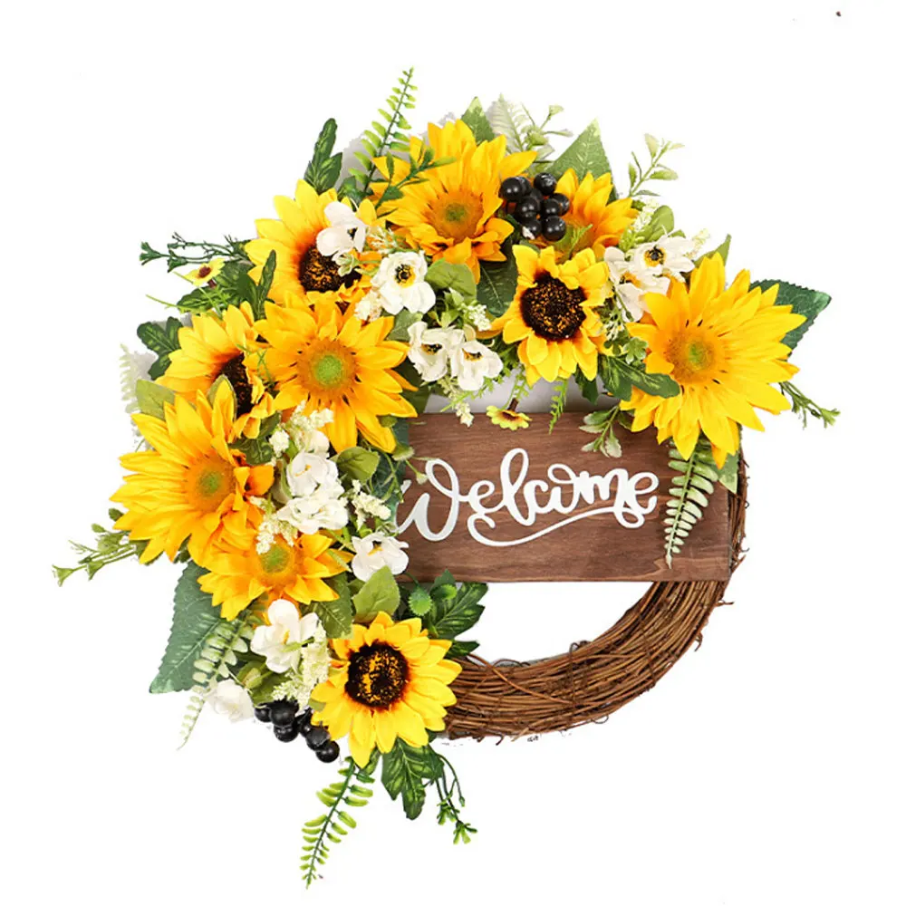 Моделирование SunflowerWreath венок 40 см дверь деревянного шкафчика висящего на знак вечерние Декор искусственный цветок
Моделирование SunflowerWreath венок 40 см дверь деревянного шкафчика висящего на знак вечерние Декор искусственный цветок
