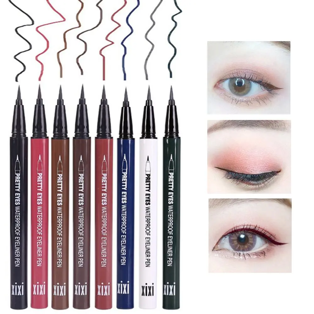 8 Colors Quick Drying Liquid Eyeliner Pen Waterproof Long-lasting Eye Liner Pencil Eyes Makeup Women Beauty Cosmetic Tools Hot
8 Colors Quick Drying Liquid Eyeliner Pen Waterproof Long-lasting Eye Liner Pencil Eyes Makeup Women Beauty Cosmetic Tools Hot
