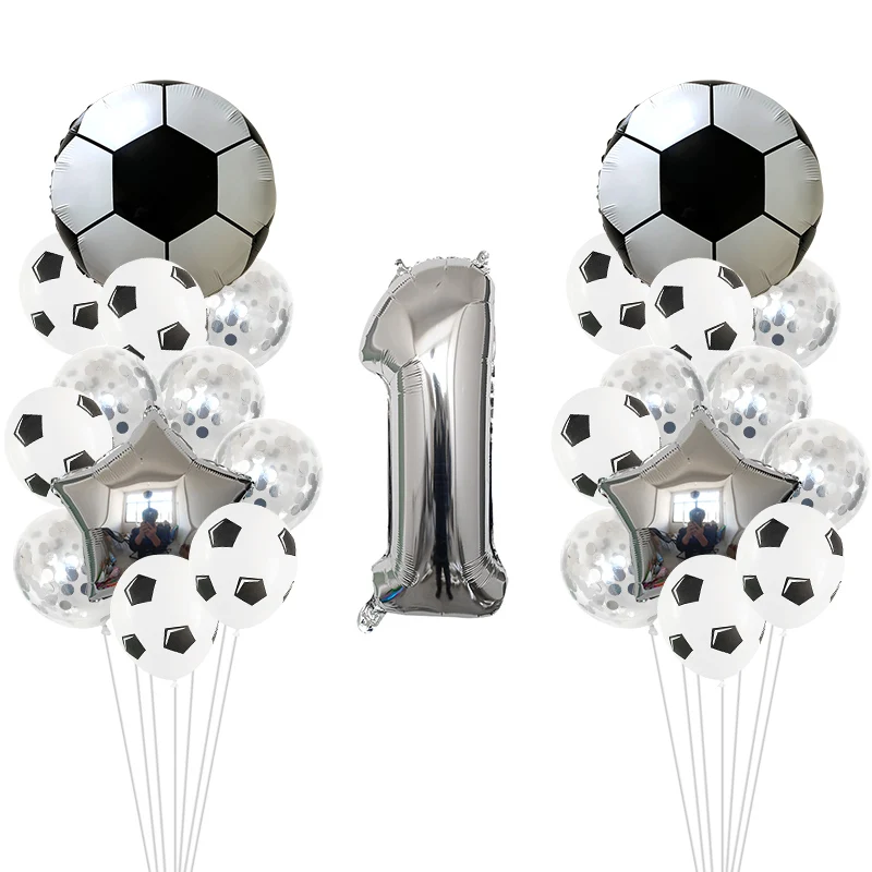 1 Набор футбольные воздушные шары футбольная Тема Вечеринка