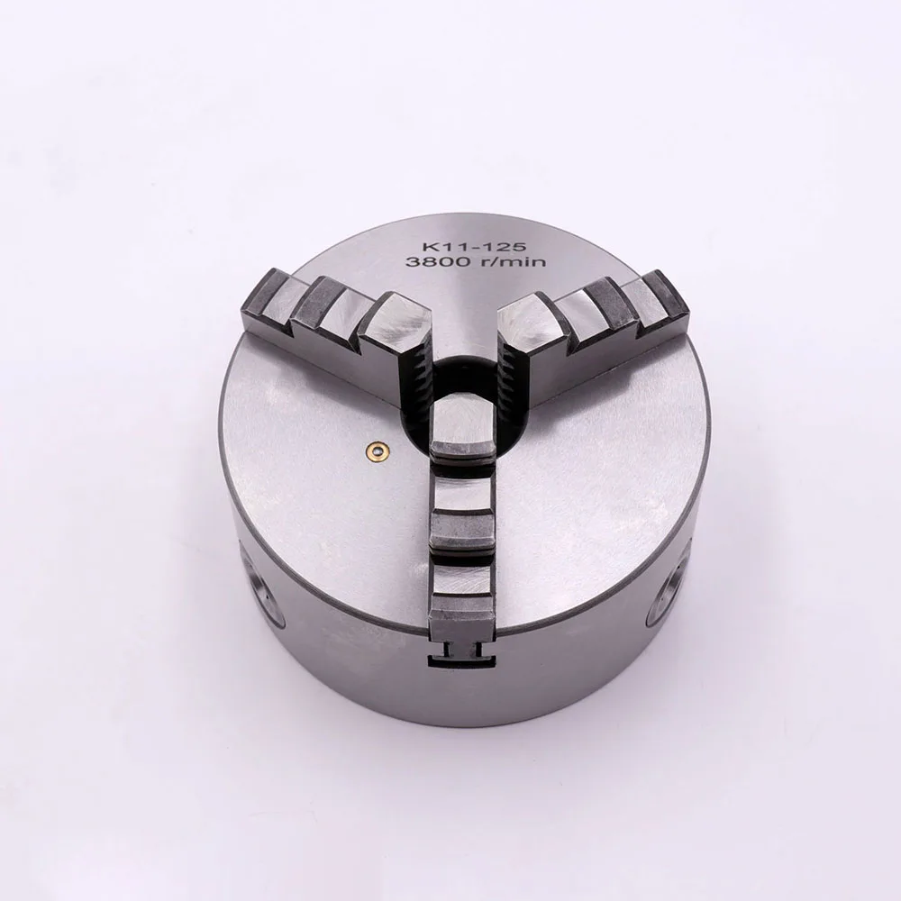 5 "3 челюсти токарный патрон K11-125 s 3 самоцентрирующийся ручной | Инструменты