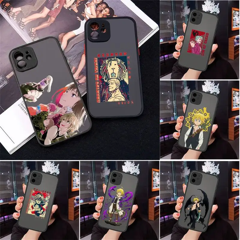 Seven Deadly Sins Phone Case For iPhone 13 12 11 Mini Pro XR XS Max 7 8 Plus X Matte transparent Back Cover
Seven Deadly Sins Phone Case For iPhone 13 12 11 Mini Pro XR XS Max 7 8 Plus X Matte transparent Back Cover