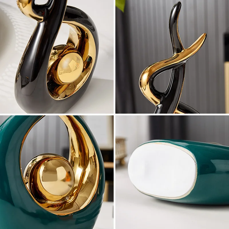 Light Luxury Ceramic Decoration Ornaments Creative Living Room Bookshelf TV Cabinet Wine Home Room Decoration Home Decore
Light Luxury Ceramic Decoration Ornaments Creative Living Room Bookshelf TV Cabinet Wine Home Room Decoration Home Decore