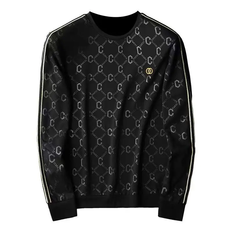 Autumn and winter men's round neck long sleeve t-shirt men's sweater with plush and thickened base shirt
Autumn and winter men's round neck long sleeve t-shirt men's sweater with plush and thickened base shirt