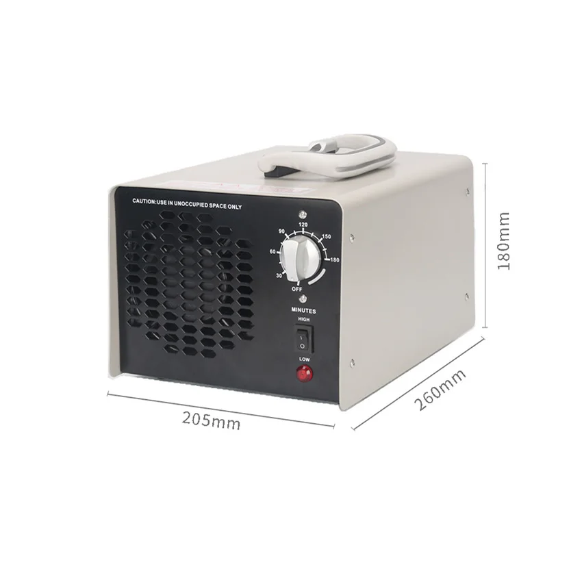 HE-160AB Commercial Intelligent Ozonizer Portable Small Air Ozone Generator Reactor Air Purifier Sterilizing Disinfection 220V
HE-160AB Commercial Intelligent Ozonizer Portable Small Air Ozone Generator Reactor Air Purifier Sterilizing Disinfection 220V