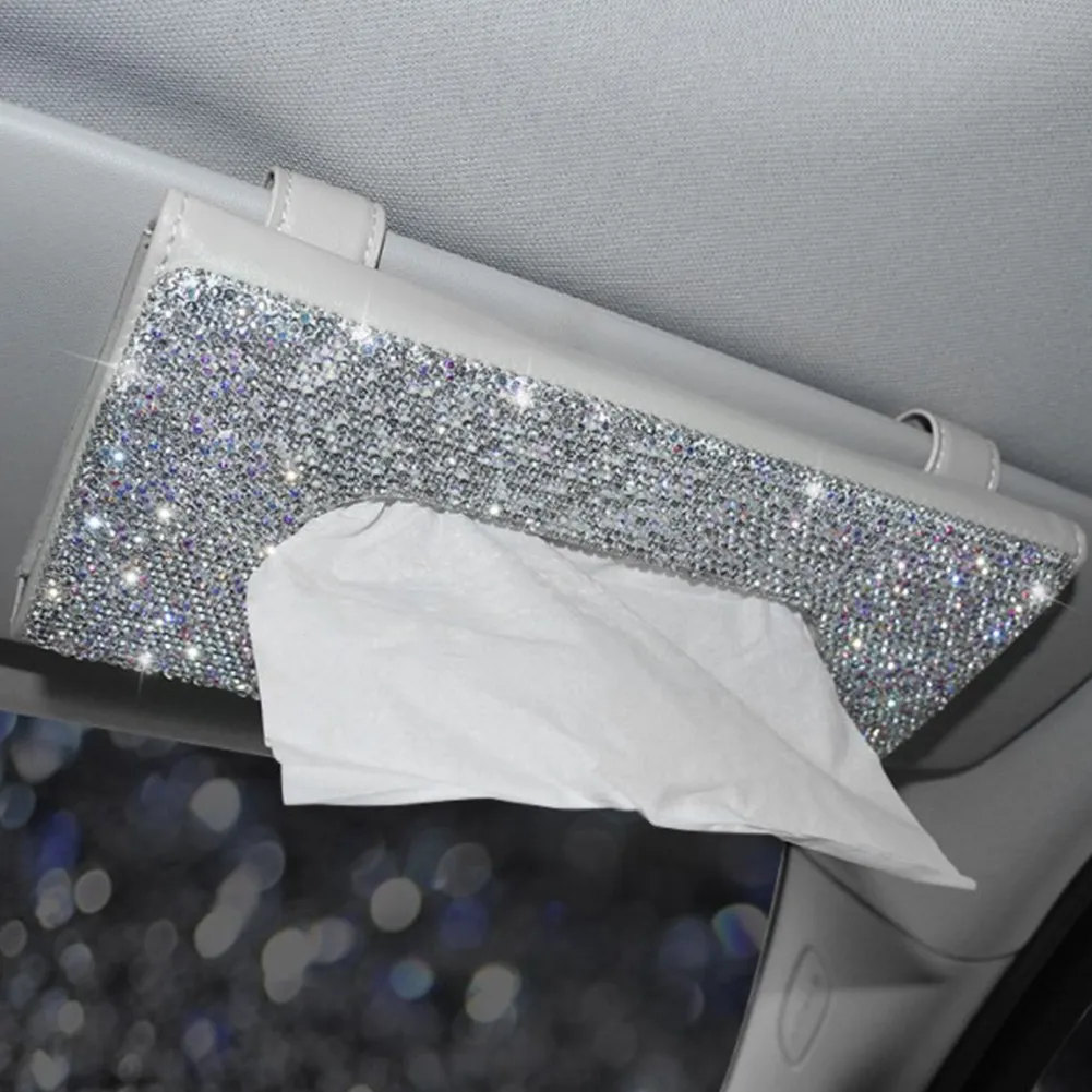 1 Pcs Crystal Car Tissue Box Towel Sets Car Sun Visor Tissue Box Holder Storage Car Sun Visor Tissue Holder Car Accessories
1 Pcs Crystal Car Tissue Box Towel Sets Car Sun Visor Tissue Box Holder Storage Car Sun Visor Tissue Holder Car Accessories