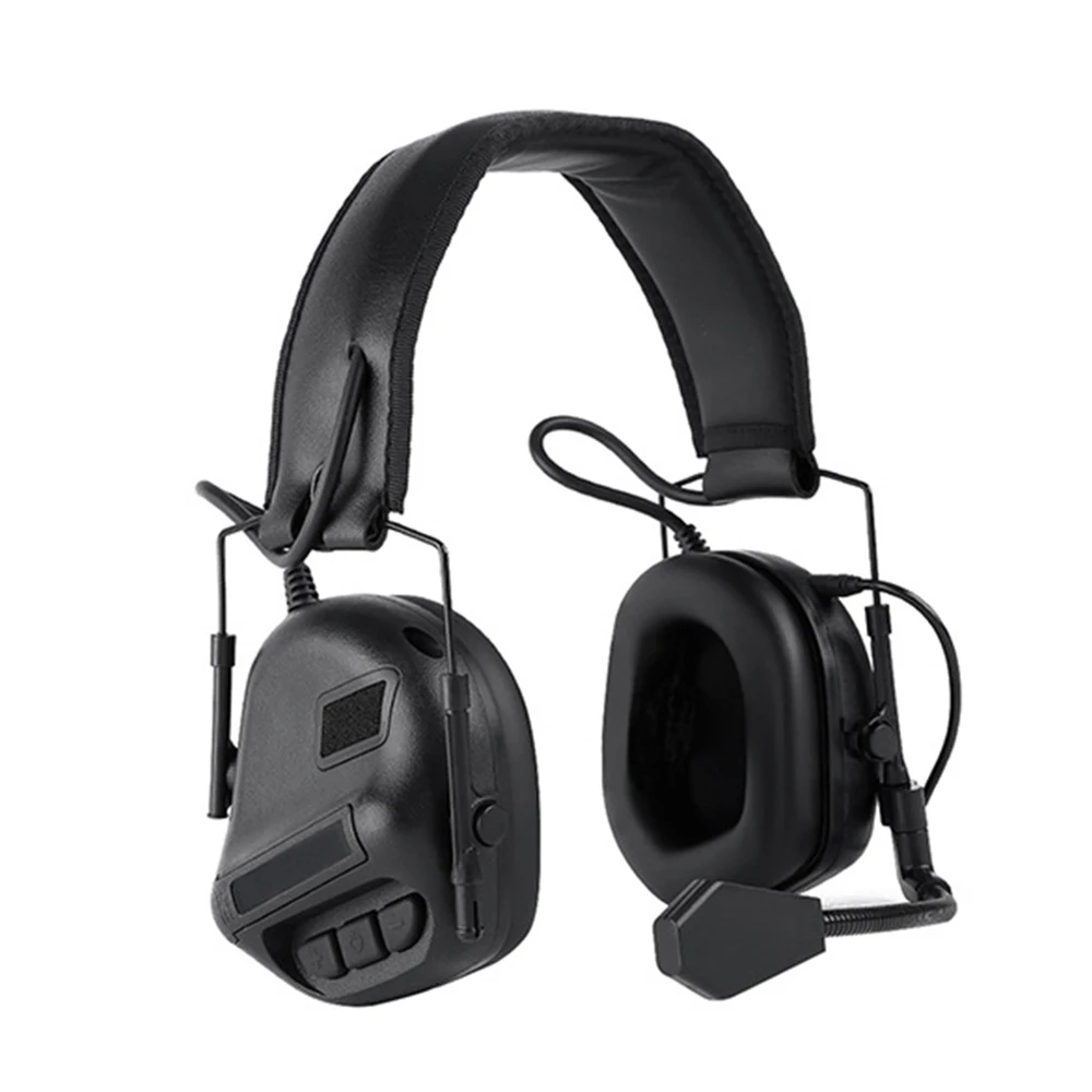 Noise Canceling Tactical Earmuffs Headphone Headset Communication Sound Pickup Noise Reduction Hunting Outdoor Hearing Protector
Noise Canceling Tactical Earmuffs Headphone Headset Communication Sound Pickup Noise Reduction Hunting Outdoor Hearing Protector