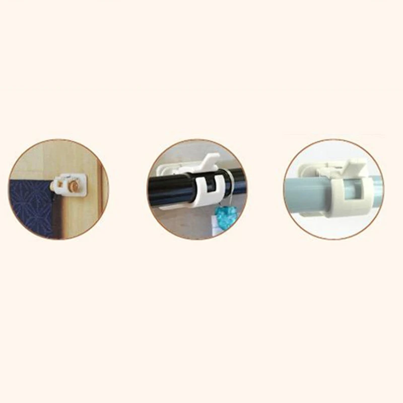 Hot!2pcs Rails Rod Bracket Support Plastic Stick Hanger Clamp Window Frame Curtain Rods Bracket Hangers New Arrival
Hot!2pcs Rails Rod Bracket Support Plastic Stick Hanger Clamp Window Frame Curtain Rods Bracket Hangers New Arrival
