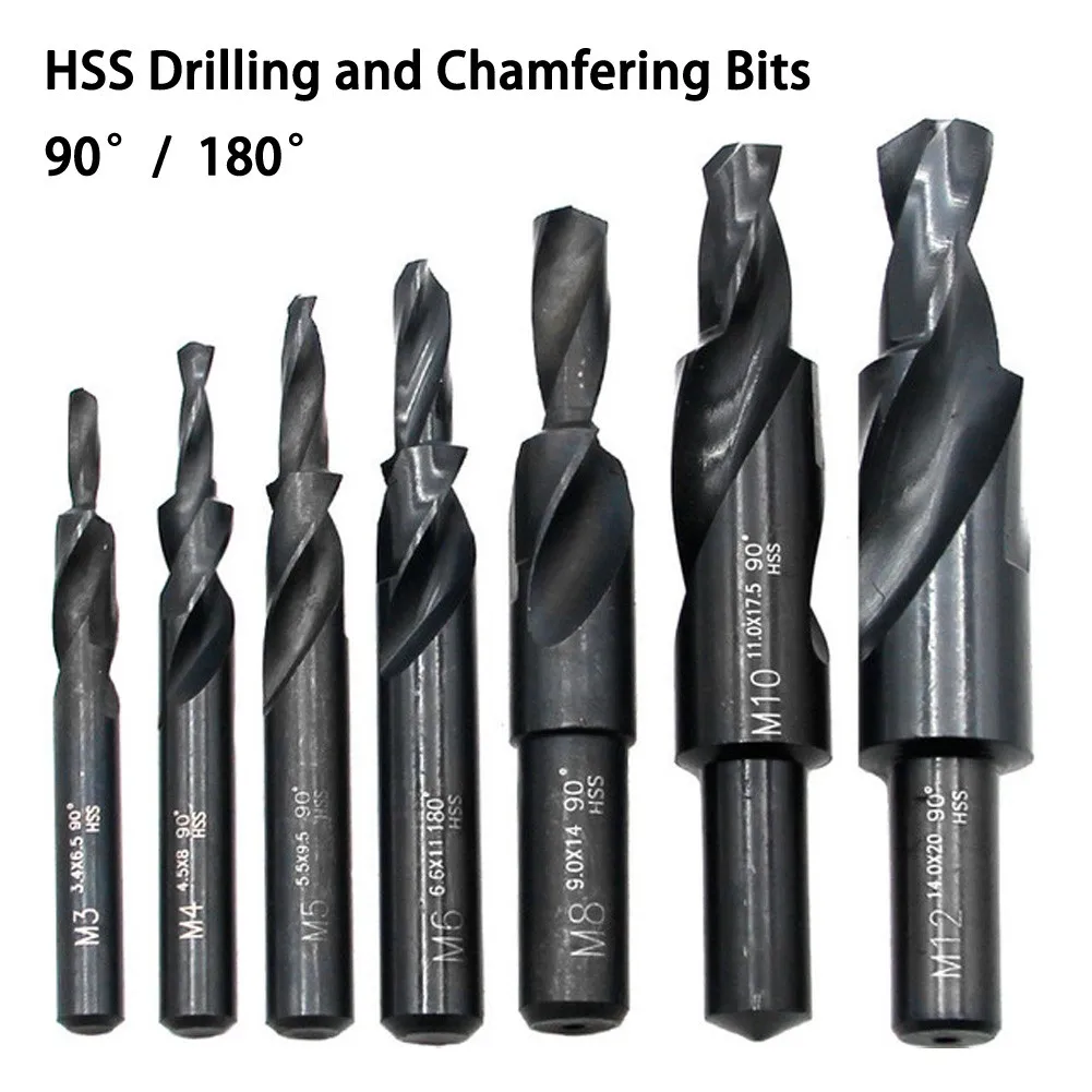 M3-M12 HSS-CO Cobalt Two Stage Step Drill Bit Screw Counterbore Twist Countersink Drill For Stainless Drilling And Chamfering
M3-M12 HSS-CO Cobalt Two Stage Step Drill Bit Screw Counterbore Twist Countersink Drill For Stainless Drilling And Chamfering