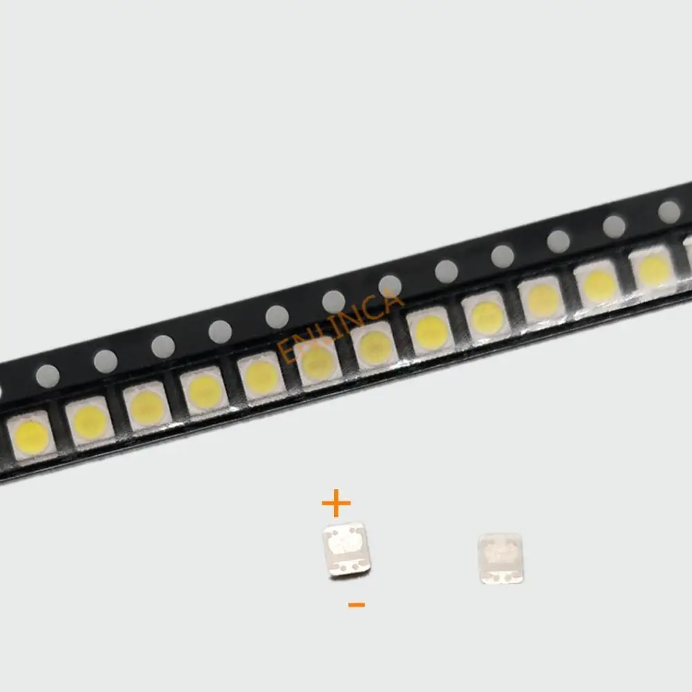 Original 125lm LED Backlight 1210 3528 2835 3V 1W 300mA Cool cold white For LG Innotek LCD Backlight LED TV Application repair
Original 125lm LED Backlight 1210 3528 2835 3V 1W 300mA Cool cold white For LG Innotek LCD Backlight LED TV Application repair