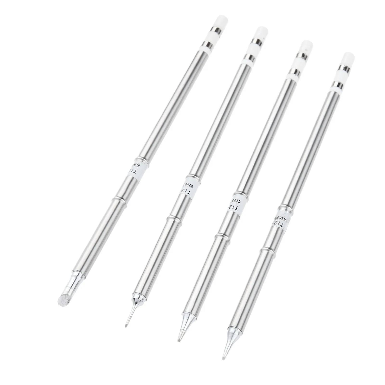 4pcs/set T12 Solder Iron Tip T12-C4, T12-C1, T12-D12, T12-BC1 For HAKKO FX-950, FX-951, FX-952, FM-202, FM-203, FM-204 FM2027
4pcs/set T12 Solder Iron Tip T12-C4, T12-C1, T12-D12, T12-BC1 For HAKKO FX-950, FX-951, FX-952, FM-202, FM-203, FM-204 FM2027