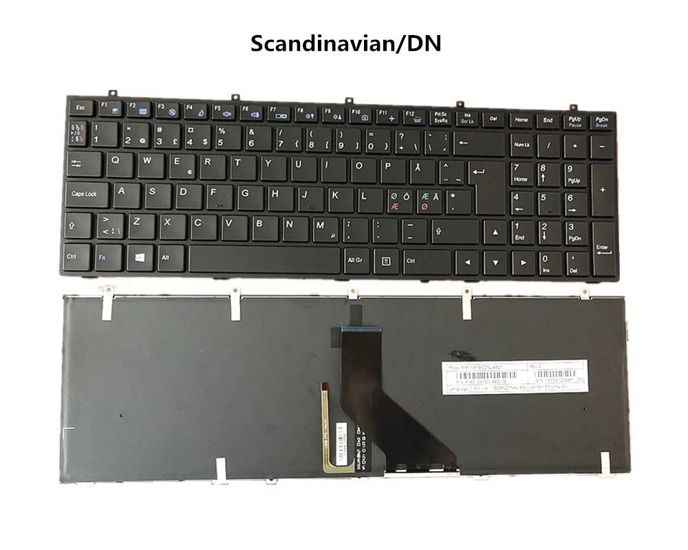 Laptop US/UK/EU/FR/NO/DN Backlight Keyboard for Hasee K590S K650C K650S K710C K750D K760E K790S Thunderobot G150T G150TH G170SG
Laptop US/UK/EU/FR/NO/DN Backlight Keyboard for Hasee K590S K650C K650S K710C K750D K760E K790S Thunderobot G150T G150TH G170SG
