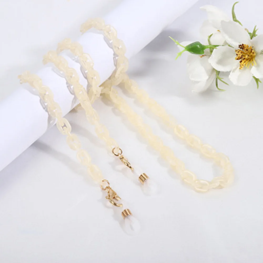 Mask Hanging Chains Glasses Chain Necklaces Acrylic Resin Strap Holder Glasses Lanyard Anti-lost Face Cover Mask Chain
Mask Hanging Chains Glasses Chain Necklaces Acrylic Resin Strap Holder Glasses Lanyard Anti-lost Face Cover Mask Chain