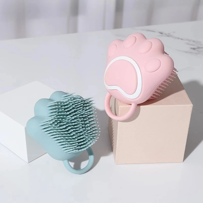 Multifunctional Brush Cat Paw Baby Bath Brush Baby Silicone Bath Brush Bath Home Massage Shampoo and Bath Artifact
Multifunctional Brush Cat Paw Baby Bath Brush Baby Silicone Bath Brush Bath Home Massage Shampoo and Bath Artifact