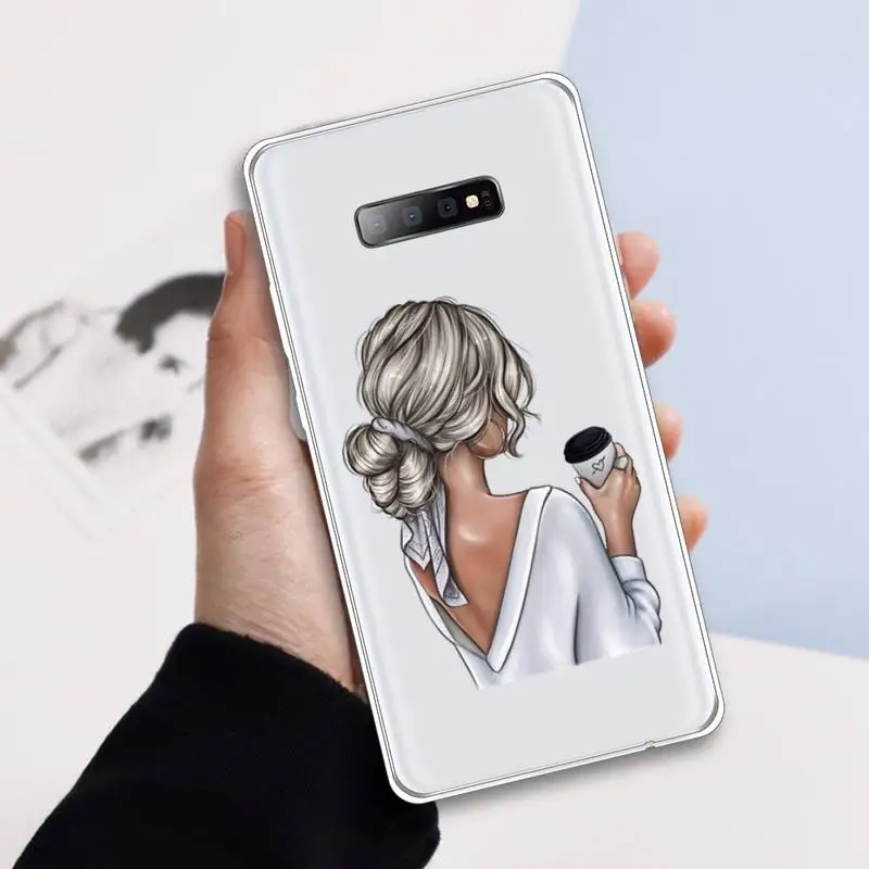 Beautiful girl rear view ins Phone Case Transparent For Samsung Galaxy A71 A21s S8 S9 S10 plus note 20 ultra
Beautiful girl rear view ins Phone Case Transparent For Samsung Galaxy A71 A21s S8 S9 S10 plus note 20 ultra