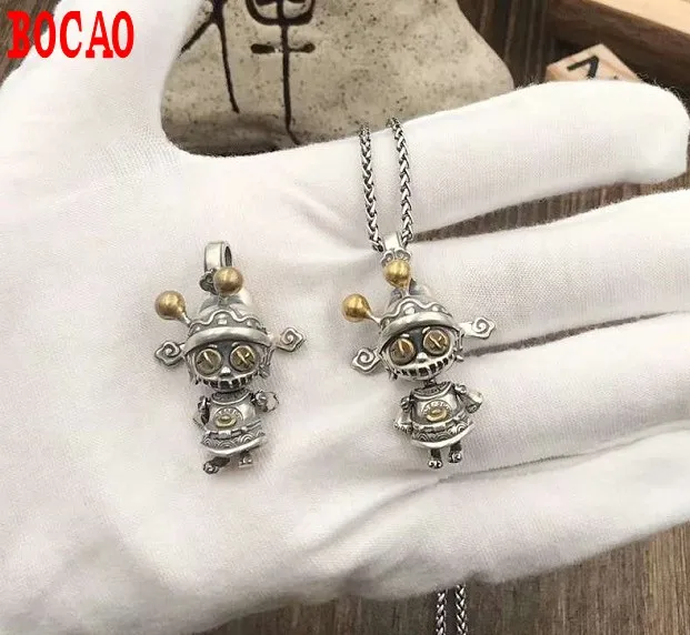Real 925 Sterling Silver Little Fortune God Voodoo Witch Funny Doll Necklace Pendant
Real 925 Sterling Silver Little Fortune God Voodoo Witch Funny Doll Necklace Pendant