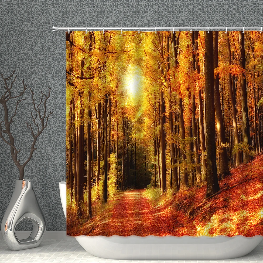 Retro Oil Painting Landscape Shower Curtain Flower Plant Rural Scenery Lavender 3D Bath Decor Polyester Fabric Bathroom Curtains
Retro Oil Painting Landscape Shower Curtain Flower Plant Rural Scenery Lavender 3D Bath Decor Polyester Fabric Bathroom Curtains