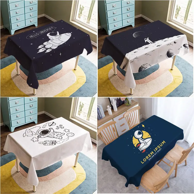 Tablecloth Rectangular 140cm Astronaut Space Printed Cute Flannel Table Cover for Boy Coffee Dining Table Cloth Square Daily
Tablecloth Rectangular 140cm Astronaut Space Printed Cute Flannel Table Cover for Boy Coffee Dining Table Cloth Square Daily