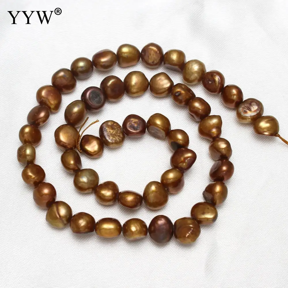 8-9mm Deep Coffee Color Pearl Beads Natural Freshwater Pearl Loose Beads For Jewelry Making Bead Baroque Perals 0.8mm 14.3inch
8-9mm Deep Coffee Color Pearl Beads Natural Freshwater Pearl Loose Beads For Jewelry Making Bead Baroque Perals 0.8mm 14.3inch