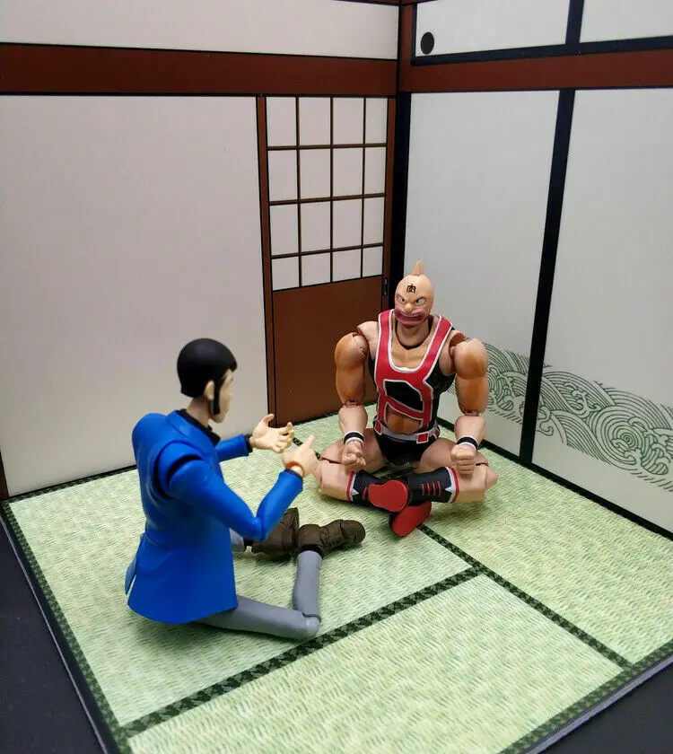 1/12 Simple Japanese-style house, Room scene props, suitable for 6-inch BJD dolls.
1/12 Simple Japanese-style house, Room scene props, suitable for 6-inch BJD dolls.