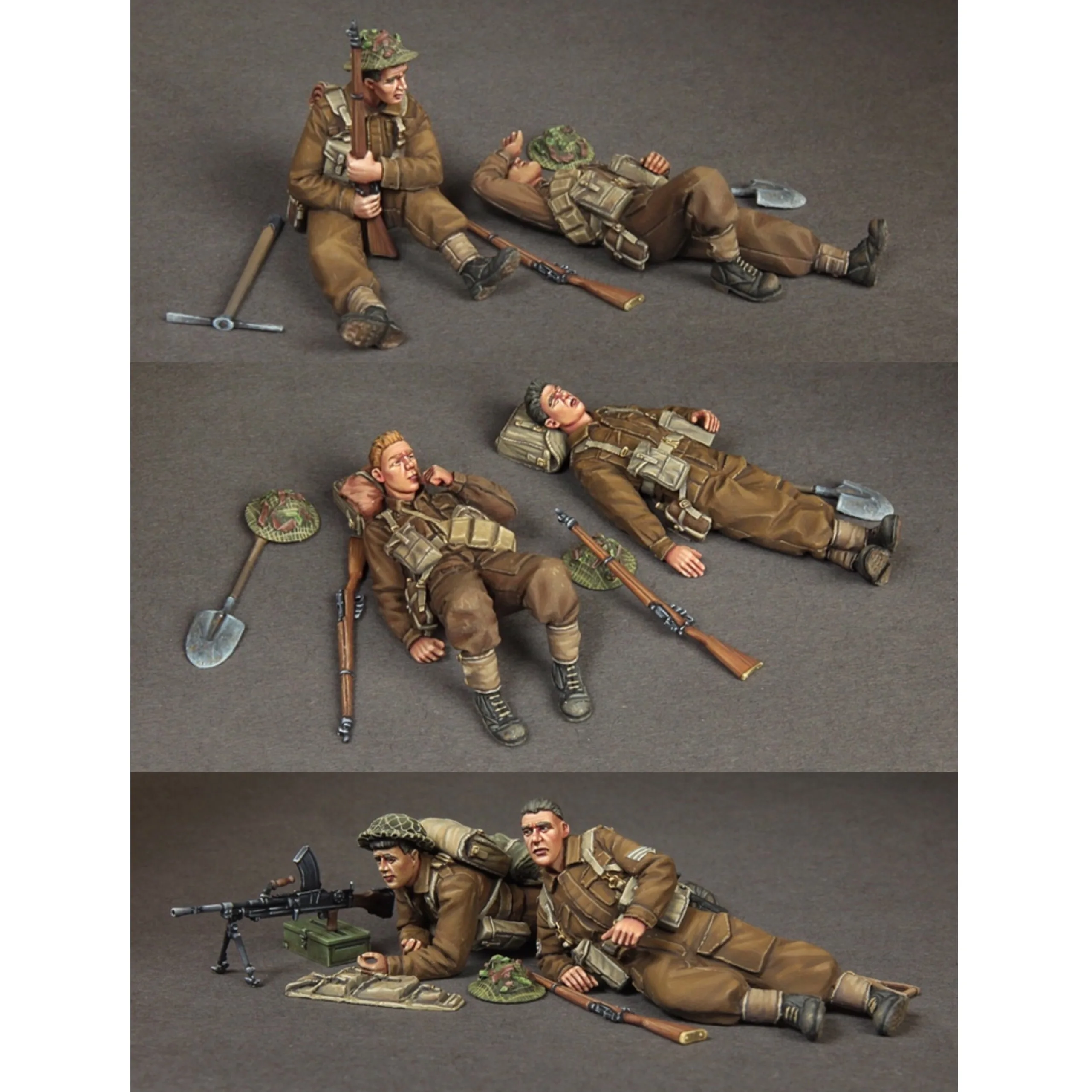 Модель из 1/35 смолы GK, военная тема (шесть человек), комплект в разобранном и неокрашенном виде
Модель из 1/35 смолы GK, военная тема (шесть человек), комплект в разобранном и неокрашенном виде