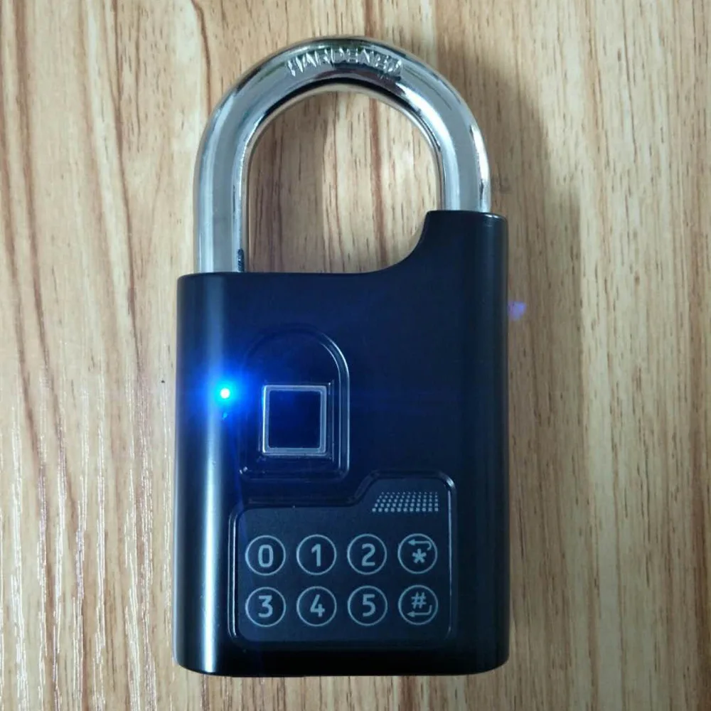 Intelligent padlock electronic lock warehouse door security door lock dormitory cabinet dormitory fingerprint padlock
Intelligent padlock electronic lock warehouse door security door lock dormitory cabinet dormitory fingerprint padlock