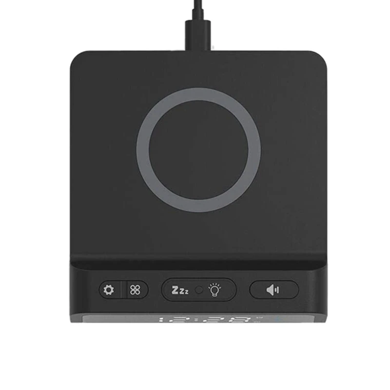 Alarm Clock with Wireless Charging Pad, Sleep Timer,10W Wireless Charger Dock Station for iPhone 12/11/Pro Max/XR/XS/X
Alarm Clock with Wireless Charging Pad, Sleep Timer,10W Wireless Charger Dock Station for iPhone 12/11/Pro Max/XR/XS/X