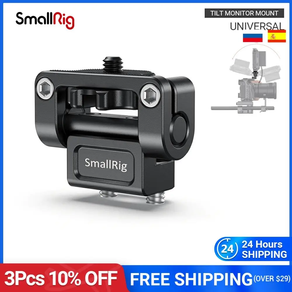 SmallRig Quick Release DSLR Camera Monitor Holder Mount EVF Support Holder Mount Screen Lcd Monitor- 1842B
SmallRig Quick Release DSLR Camera Monitor Holder Mount EVF Support Holder Mount Screen Lcd Monitor- 1842B