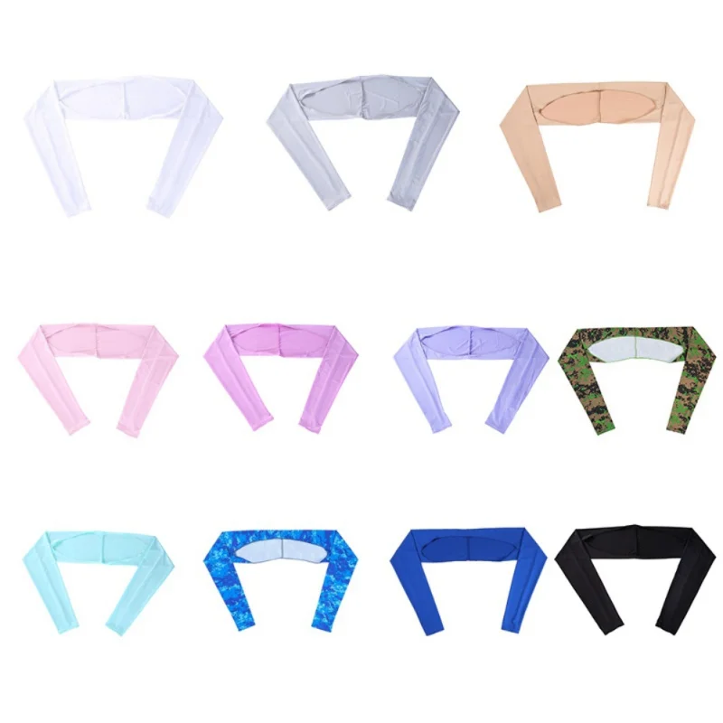 Women Shawl Cuff Gloves Golf Shawl Sleeves Ice Silk Sunscreen Sleeves Summer UV Protection Clothing for Outdoor Activity
Women Shawl Cuff Gloves Golf Shawl Sleeves Ice Silk Sunscreen Sleeves Summer UV Protection Clothing for Outdoor Activity
