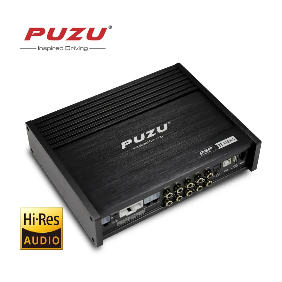 Фото PUZU PZ X4800 8CH с мощным автомобильным аудио DSP цифровым сигнальным - купить