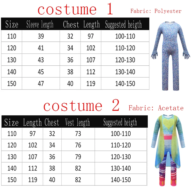 3pcs/set Trolls2 Anime Cosplay Costume boys Polyester girls Acetate Costume Jumpsuits+Hoods+vest+wig Halloween Costume For Kids
3pcs/set Trolls2 Anime Cosplay Costume boys Polyester girls Acetate Costume Jumpsuits+Hoods+vest+wig Halloween Costume For Kids