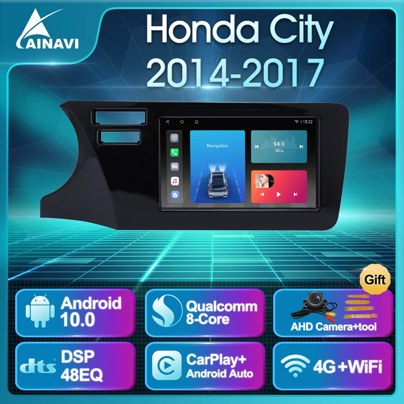 Автомагнитола Android 10,0 QLED экран для Honda City 2014-2017 авто стерео Мультимедийный видеоплеер навигация Carplay BT NO 2din
Автомагнитола Android 10,0 QLED экран для Honda City 2014-2017 авто стерео Мультимедийный видеоплеер навигация Carplay BT NO 2din