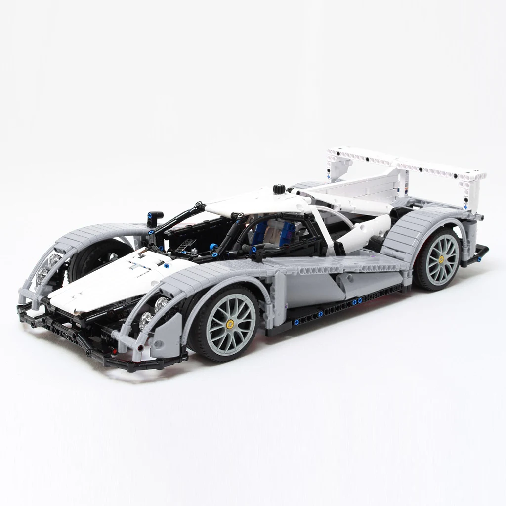 

Moc 3092 Mans Prototype 1 Super Car LMP Scale Sports Car set fit High-Tech Educational Building Blocks Bricks Toys gift
