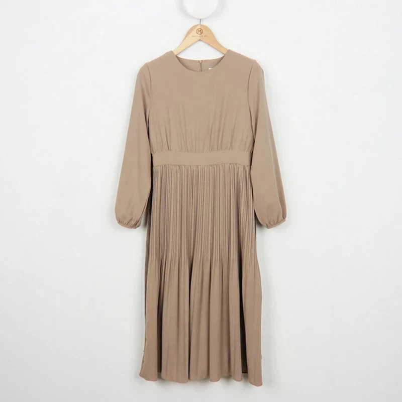Korean Style Chiffon Pleated Dress Women Elegant Long Sleeve Midi Party Dress Streetwear Chic High Waist A-Line Dresses Vestidos
Korean Style Chiffon Pleated Dress Women Elegant Long Sleeve Midi Party Dress Streetwear Chic High Waist A-Line Dresses Vestidos