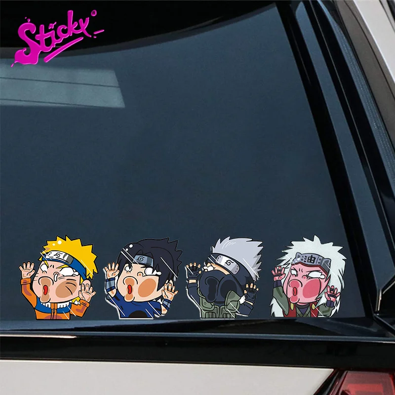 STICKY Kakashi Jilaiya Funny Anime Peeking Glass Decal Sticker For Car Window Auto Motocross Racing Laptop Helmet Trunk Wall
STICKY Kakashi Jilaiya Funny Anime Peeking Glass Decal Sticker For Car Window Auto Motocross Racing Laptop Helmet Trunk Wall