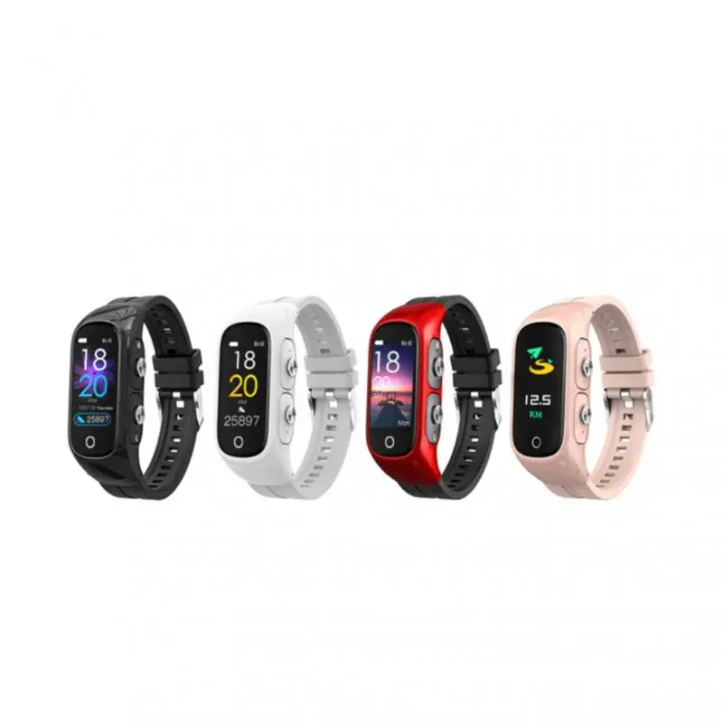 N8 Wireless Bluetooth Headset Smart Watch Men Women Blood Pressure Sleep Monitor Sports Smartwatch For Android IOS 
N8 Wireless Bluetooth Headset Smart Watch Men Women Blood Pressure Sleep Monitor Sports Smartwatch For Android IOS