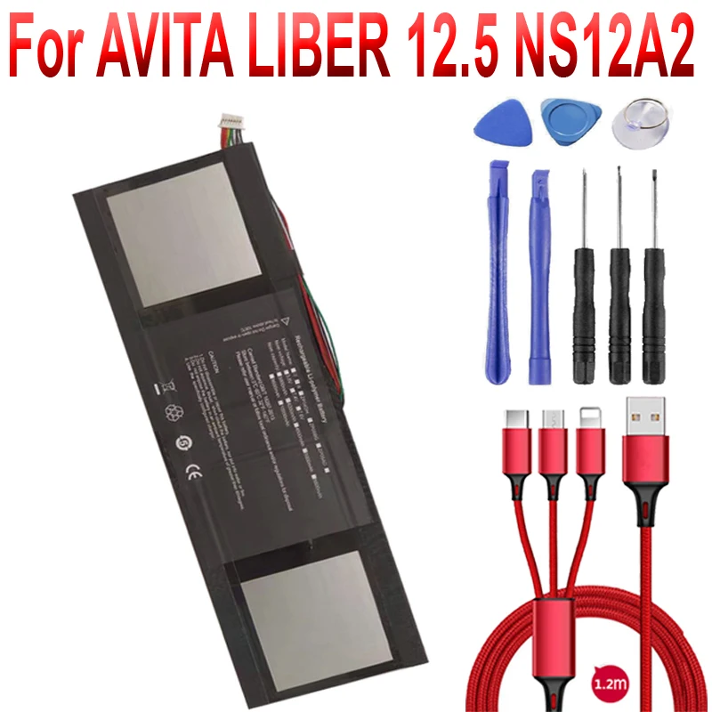 Аккумулятор PT366296 2S для ноутбука AVITA LIBER 12 5 NS12A2|Аккумуляторы мобильных телефонов| |