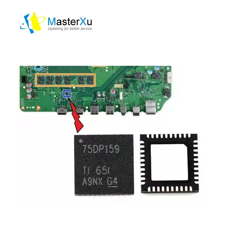 75DP159 HDMI IC for Xbox ONE S Slim Repair Board Replacment Parts Phone Repair Master Xu
75DP159 HDMI IC for Xbox ONE S Slim Repair Board Replacment Parts Phone Repair Master Xu