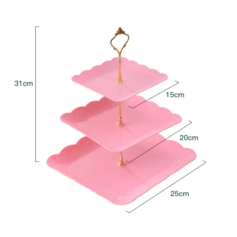 Detachable Cake Stand European Style 3 Tier Pastry Cupcake Fruit Plate Serving Dessert Holder Wedding Party Home Decor
Detachable Cake Stand European Style 3 Tier Pastry Cupcake Fruit Plate Serving Dessert Holder Wedding Party Home Decor